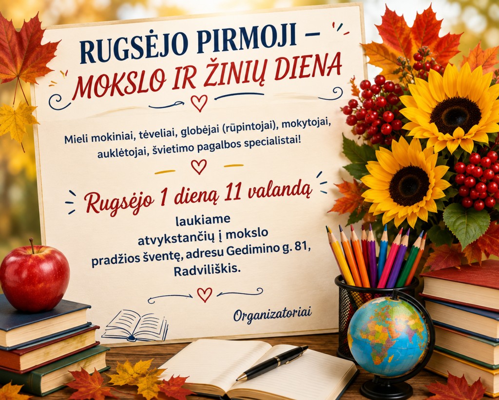 Mokslo metų pradžios šventė